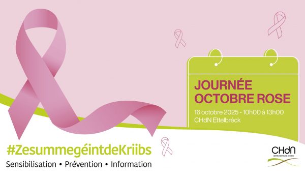 Save the date : Journée Octobre Rose