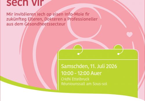 Photo - Info-Moien “Eis Maternité stellt sech vir” – 11.07.2026